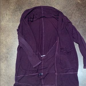 Micheal Stars purple cardigan/ jacket
